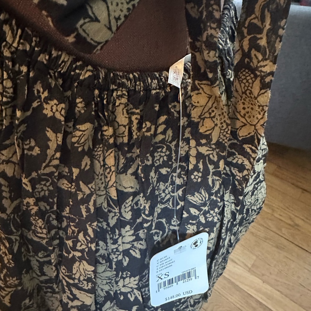 Free People Black and Tan Maxi Dress - Picture 5 of 8